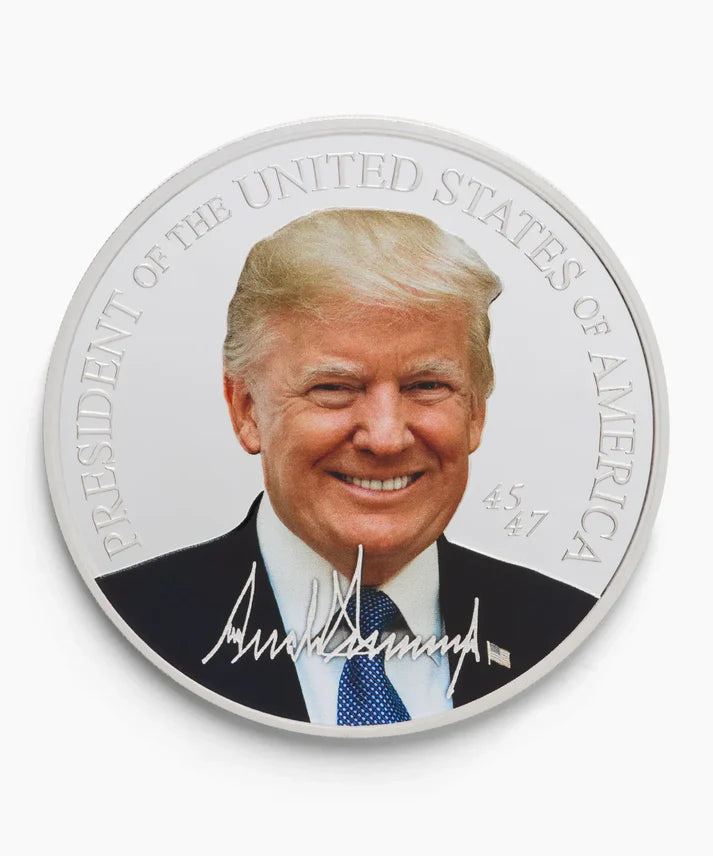 Trump Beautiful Silver Coin