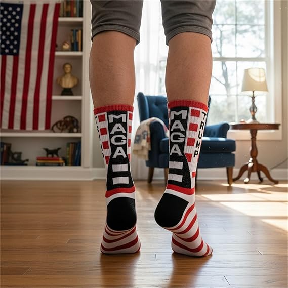 Trump America First Premium Crew Socks