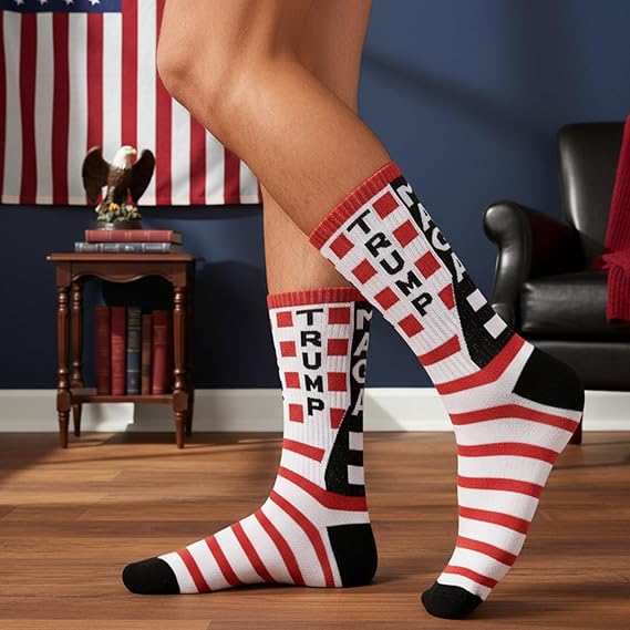 Trump America First Premium Crew Socks