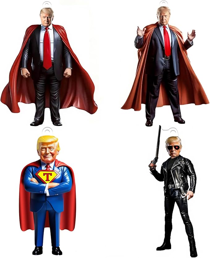 Trump Hero Edition Hanging Ornament