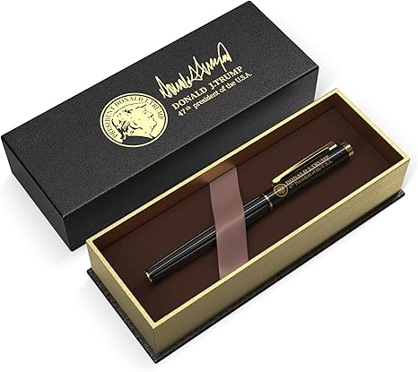 Luxury Black & Gold Executive Pen Set
