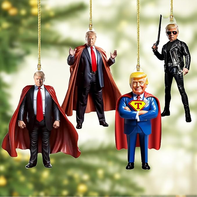 Trump Hero Edition Hanging Ornament