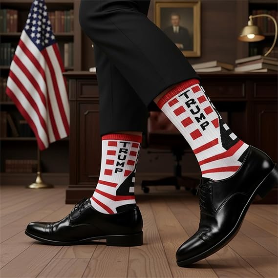 Trump America First Premium Crew Socks