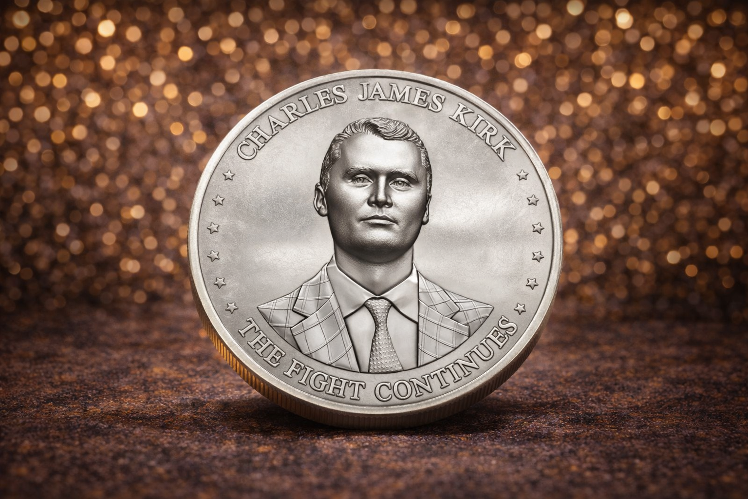Charlie Kirk Silver Coin