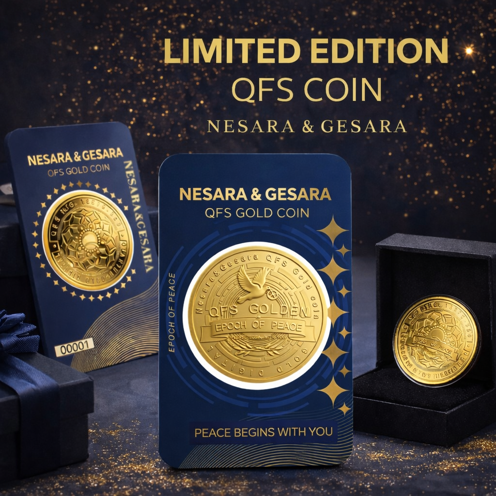 Golden QFS Coin | LIMITED EDITION