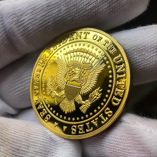 COMMEMORATIVE PRESIDENT TRUMP SECOND EDITION COIN