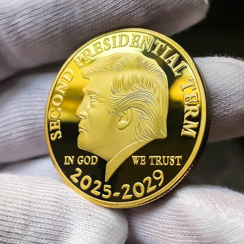 COMMEMORATIVE PRESIDENT TRUMP SECOND EDITION COIN