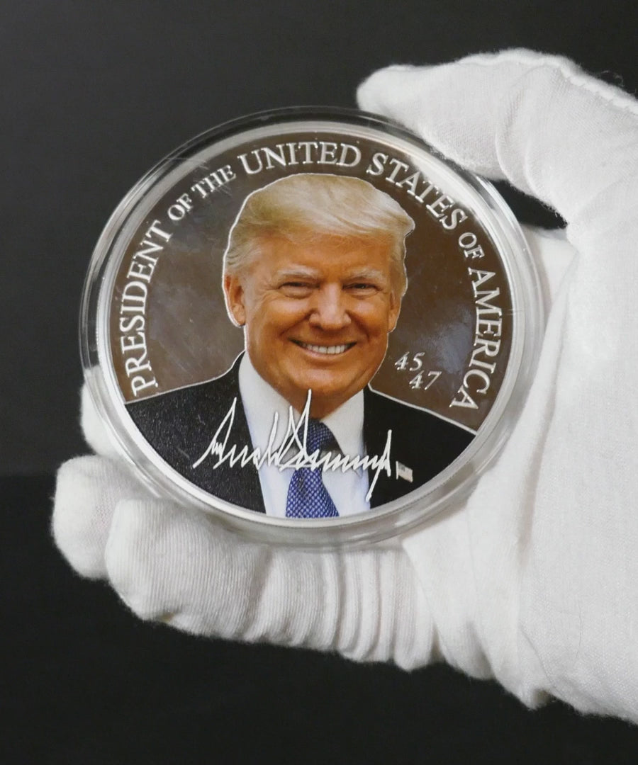 Trump Big Beautiful Silver Color Coin